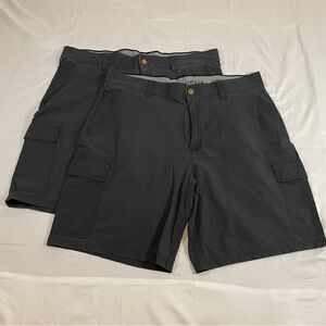 Orvis Men's Dark Gray Cargo Shorts